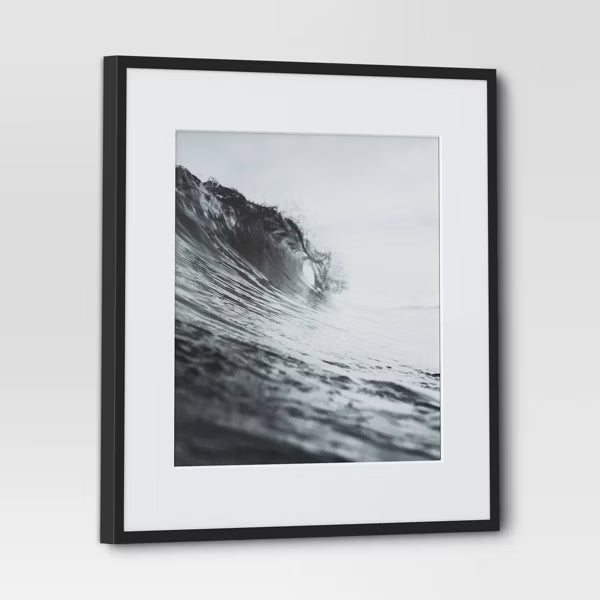Elevated Aluminum Poster Frame Black