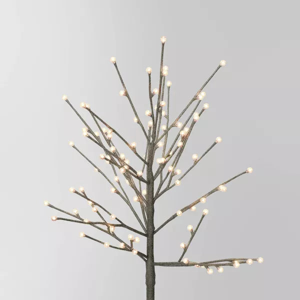 Christmas Shimmer Lit Decorative Tree