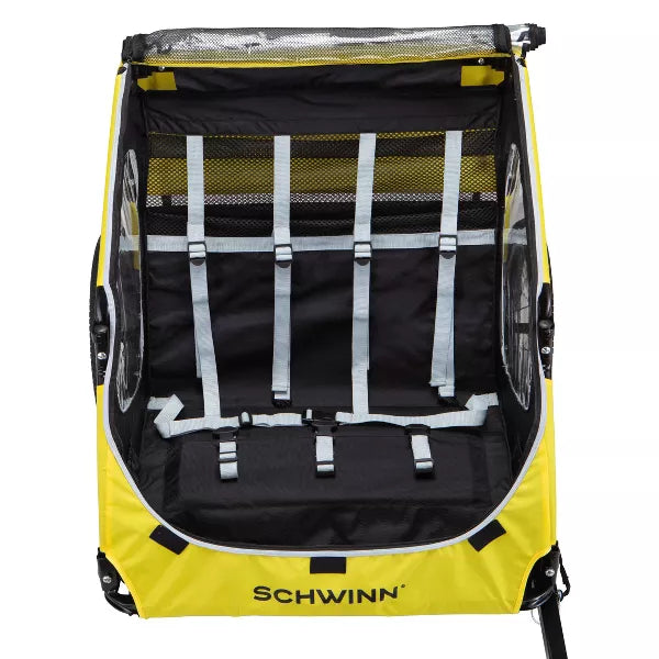 Prescott Bike Trailer - Yellow/Black