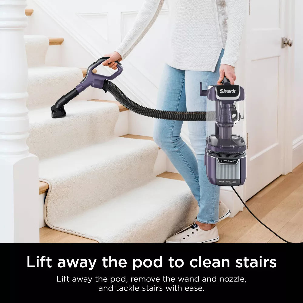 Rotator Pet Lift-Away ADV Upright Vacuum with Duo Clean Power Fins Hair Pro & Odor Neutralizer