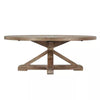 Sierra Coffee Vintage Wood TABLE BASE ONLY