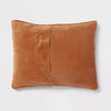 Luxe Box Stitch Faux Rabbit Fur Comforter and Sham Set Brown - Full/Queen