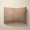 3pc Heathered Stripe Comforter Bedding Set Brown - King