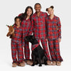 Women's Plaid Flannel Holiday Matching Family Pajama Set