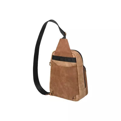 Bottom Criss-Cross Sling Diaper Bag