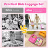 2PC Kids Carry On Luggage Set 12