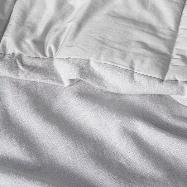 Heavyweight Linen Blend Comforter & Sham Set - King/California King