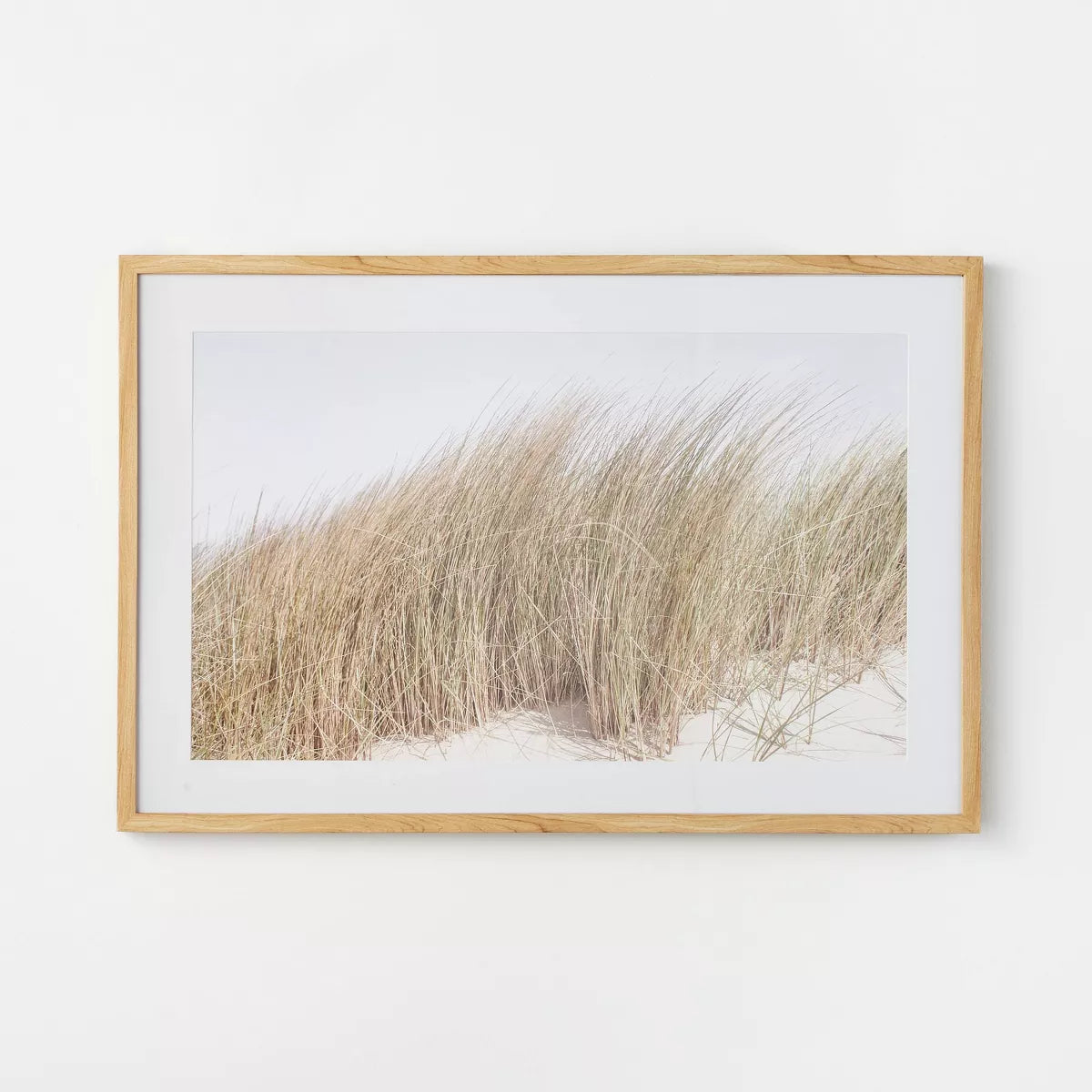 Grassy Dune Framed Wall Art