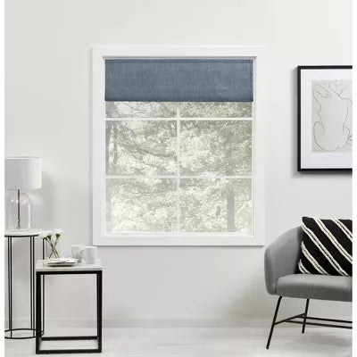 Acadia Total Blackout Roman Curtain Shades