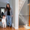 Easy Swing and Lock Stairway Gate