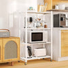 Storage Shelves Foldable metal shelves Garage Shelving Units 4-Tier