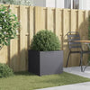 Planter Anthracite Cold-rolled Steel Medium Decorative Inlays