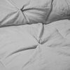 8pc Pinch Pleat Comforter Bedding Set - King