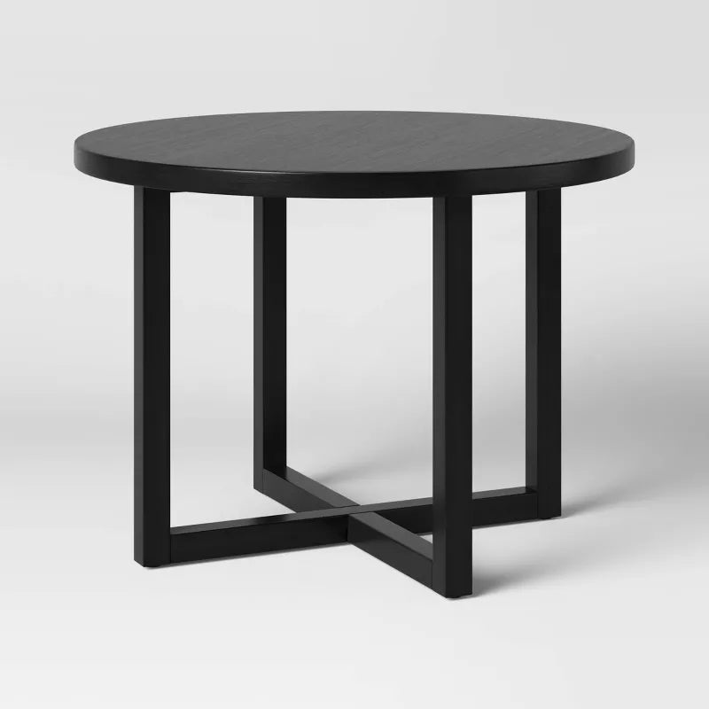 Keener All Wood Round Dining Table