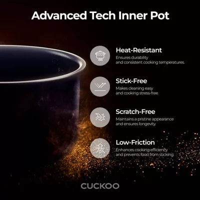 6-Cup Micom Rice Cooker and Warmer Gray: 12 Settings, Automatic Keep Warm, Timer, Dishwasher-Safe Parts