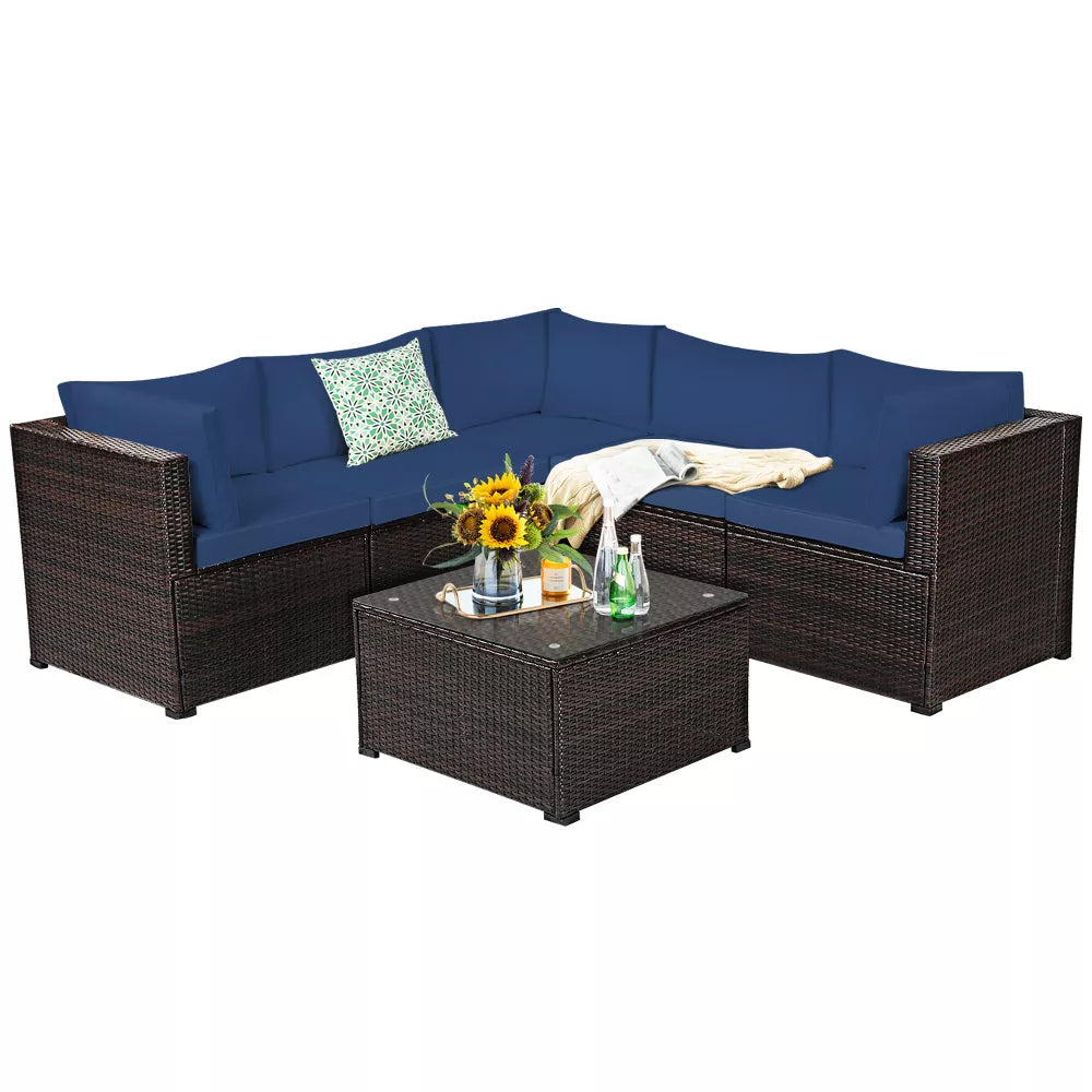 3 Piece Set Armless Chair w/Tempered Glass Coffee Table - 3 BOXES