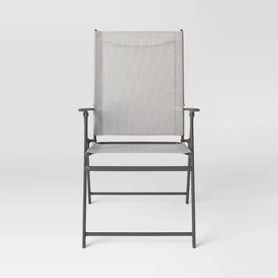 1-Piece Sling Patio Dining Folding Chair