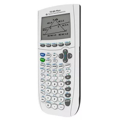84 Plus Graphing Calculator - White