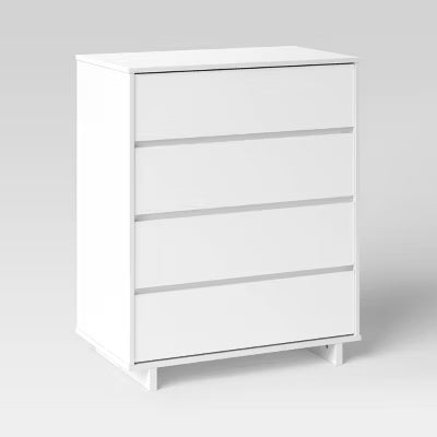 Modern 4 Drawer Dresser
