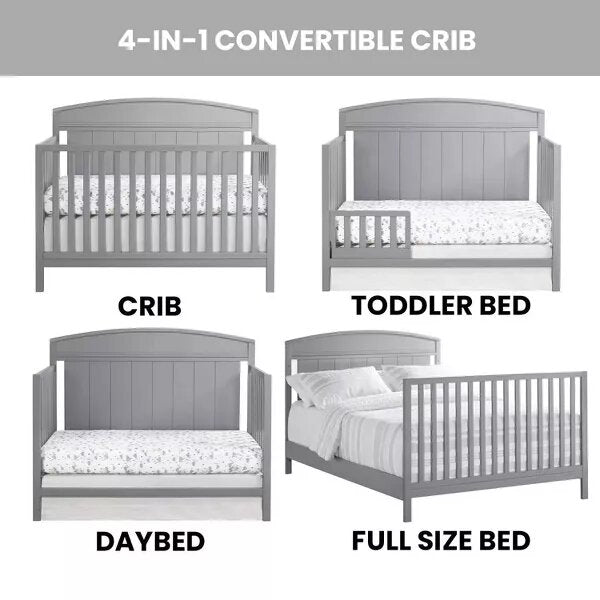 Baldwin 4-in-1 Convertible Crib