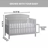 Baldwin 4-in-1 Convertible Crib