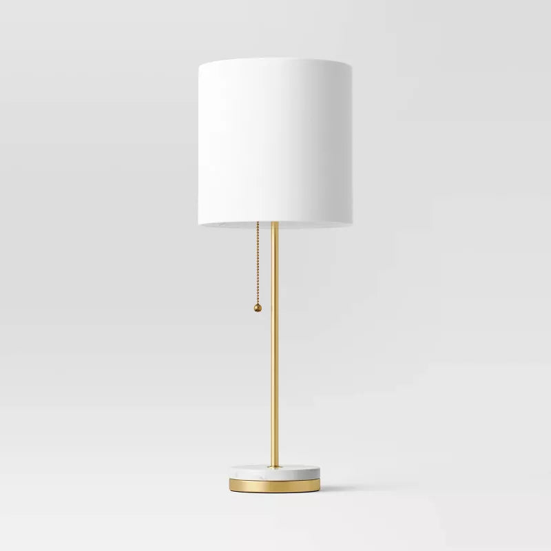 Hayes Marble Base Stick Lamp