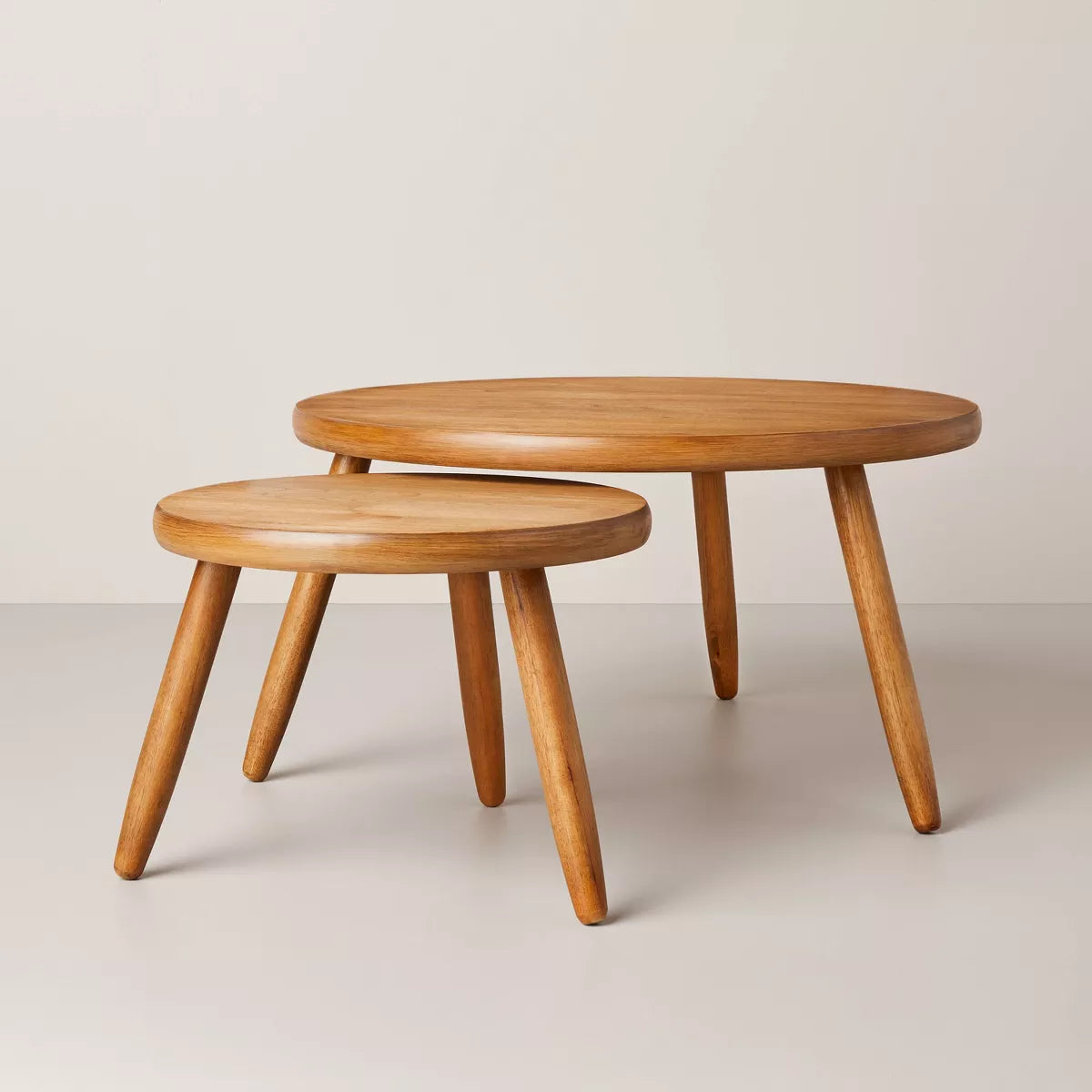2pc Round Nested Coffee Tables SHOWROOM ITEM