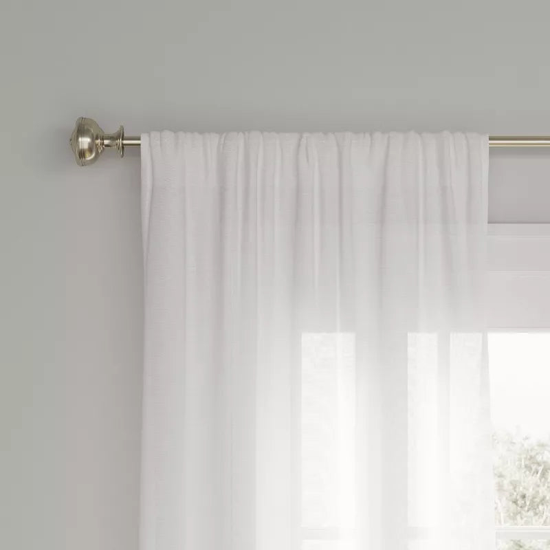 1pc Light Filtering Farrah Window Curtain Panel