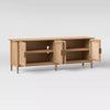 Wood & Cane Media Console