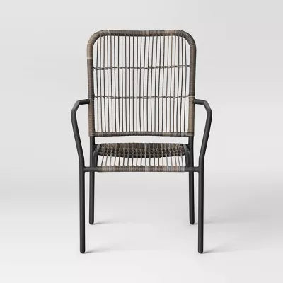 Latigo Stackable Patio Chair Gray