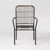 Latigo Stackable Patio Chair Gray