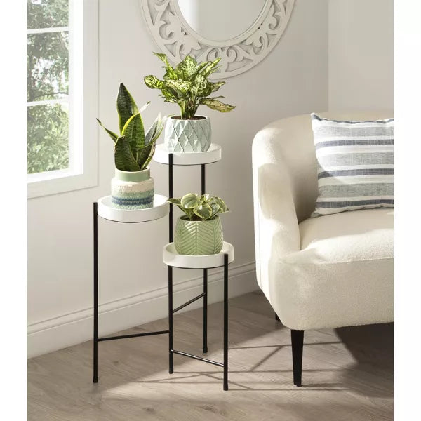 Finn Metal Tri-Level Plant Stand