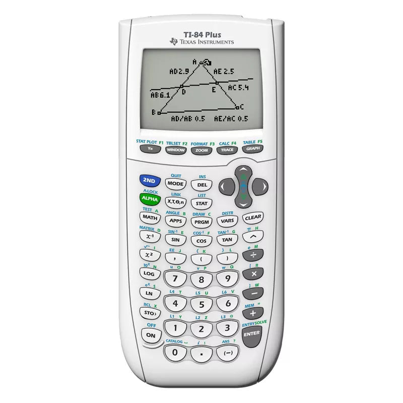 84 Plus Graphing Calculator - White