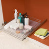 Pull Out Cabinet Organizer, Heavy Duty Slide Out Pantry Shelves, Chrome-Plated Steel Roll Out Drawers, Sliding Drawer Storage