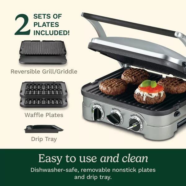 Electric Griddler Stainless Steel