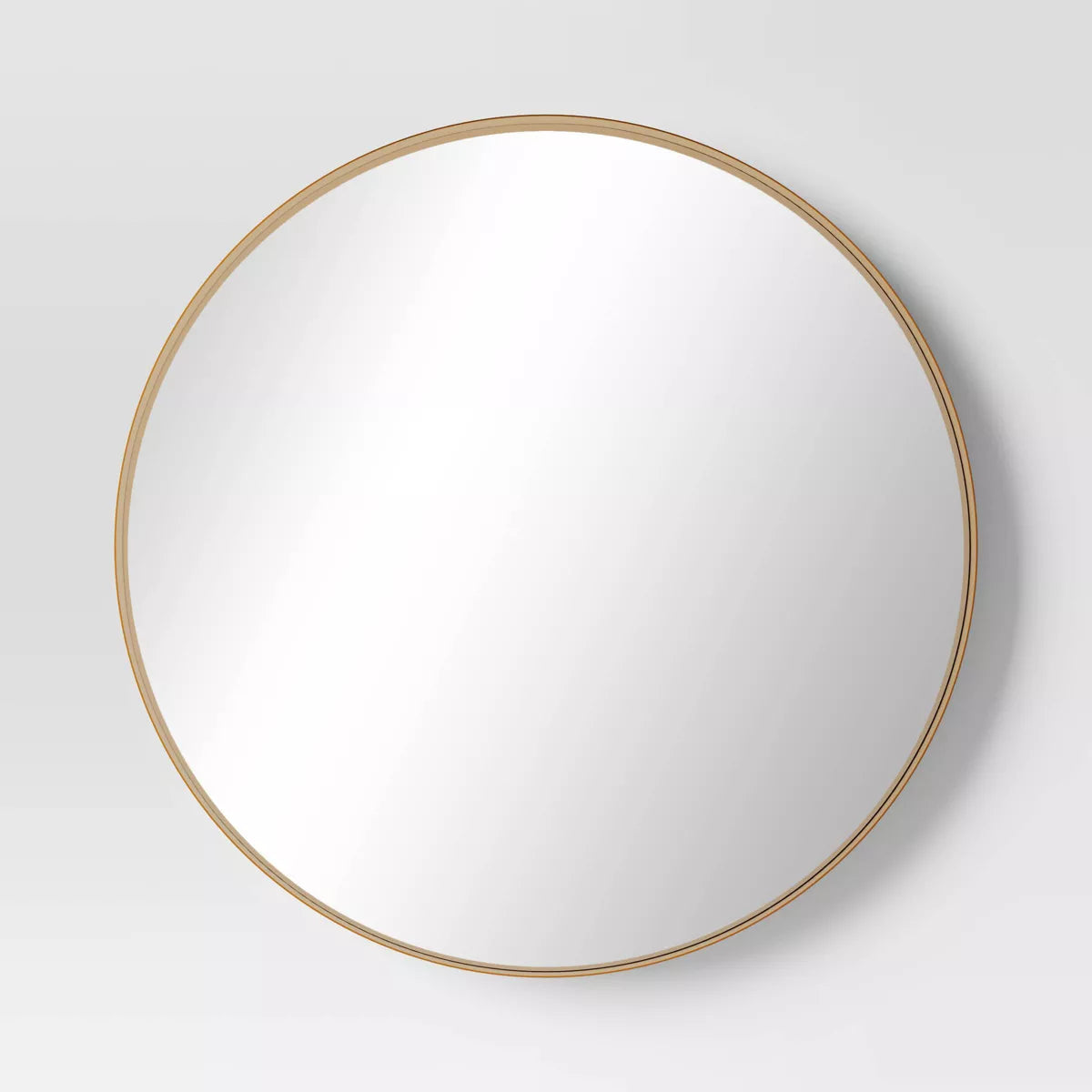 Flush Mount Round Decorative Wall Mirror