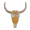 Resin Bull Skull Wall Decor