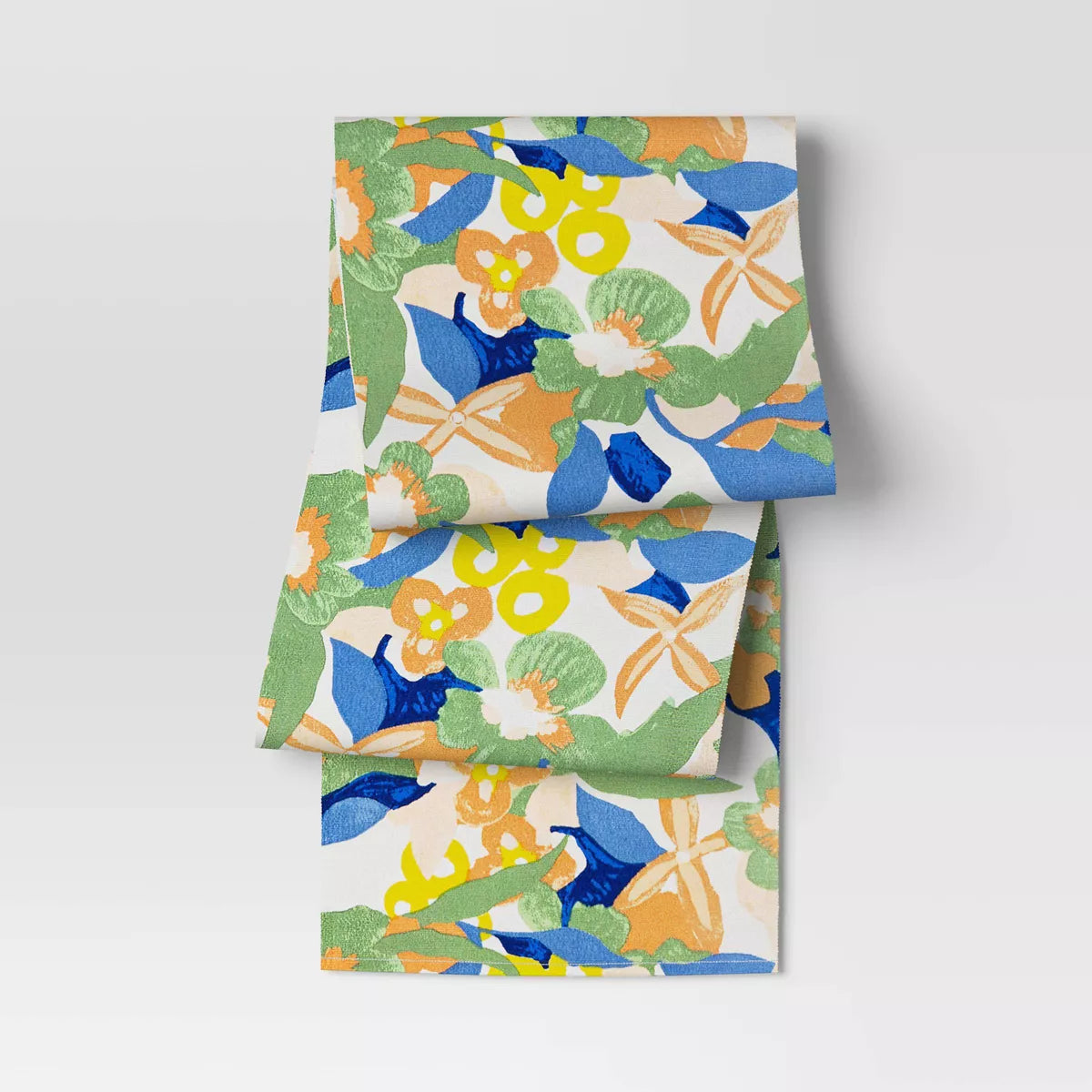 72"x14" Floral Table Runner - Room Essentials SHOWROOM ITEM