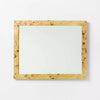 SET OF 2 Burl Wood Wall Mirror