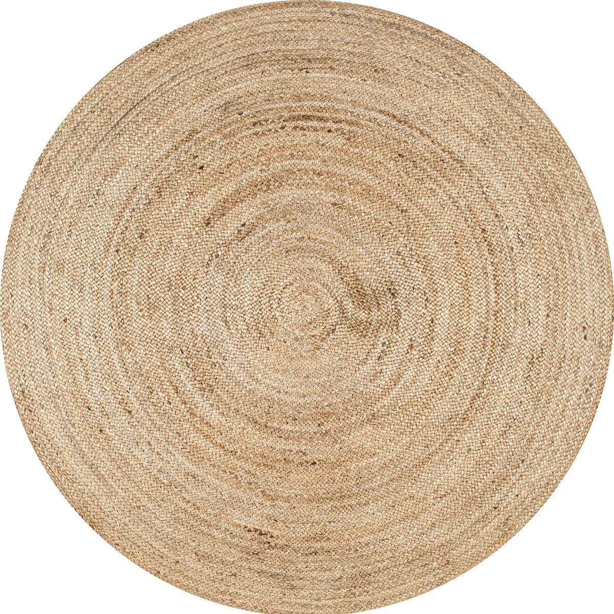 Hand Woven Farmhouse Jute Indoor Area Rug - 6' Round
