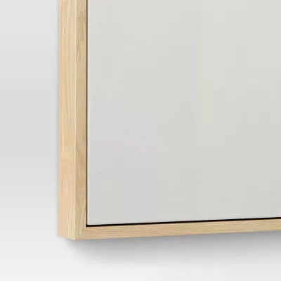(Set of 2) Color Blocks Framed Wall Canvases