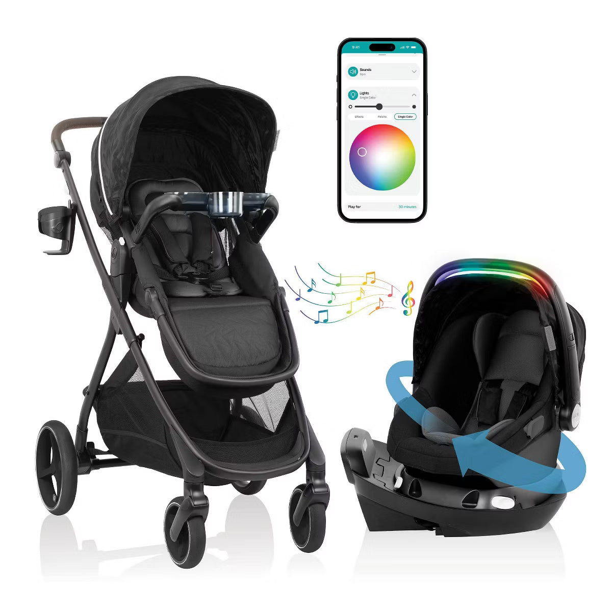 Travel System - CAR SEAT AND BASE ONLY