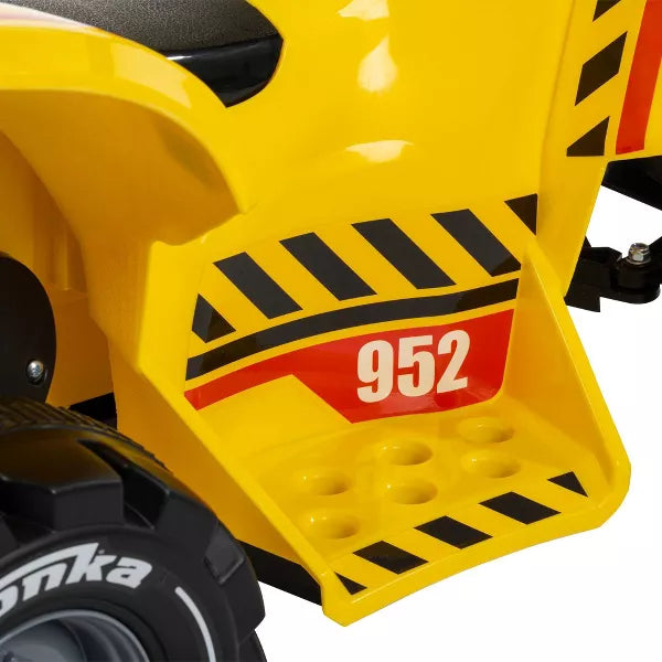 Tonka Truck Battery Ride-On Quad - 6V - Yellow