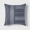 5pc Reversible Heathered Herringbone Stripe Comforter Set - Full/Queen