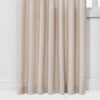 1pc Light Filtering Linen Window Curtain Panel