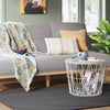 Small Diamond Area Rug Charcoal Gray 4'x5'6