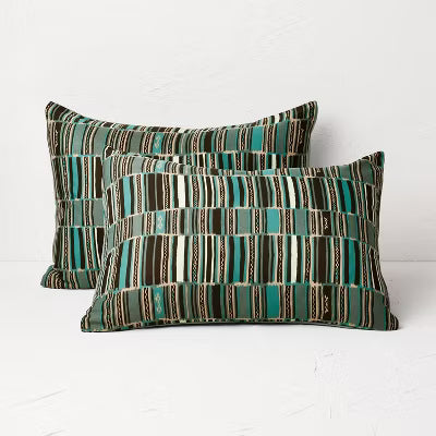 Jungalow Sun in the Water Comforter & Sham Set Teal - Twin/Twin Extra Long