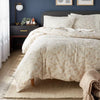 Geo Matelasse Duvet Cover and Sham Set - King