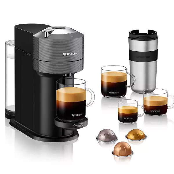 Vertuo Next Coffee Maker and Espresso Machine Compatible with Vertuo Line, 12 Capsules Included