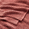 Chunky Knit Bed Blanket - Full/Queen